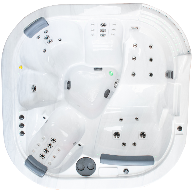 Large Waterfall Hot Tub Shell
